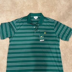 XXL Masters green polo.